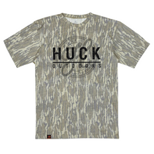 Load image into Gallery viewer, Huck Ghost Logo Bottomland Tee