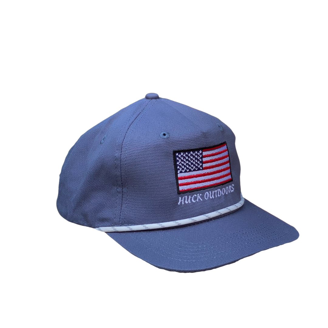 American Flag - Rope Hat – Huck Outdoors