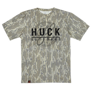 Huck Ghost Logo Bottomland Tee