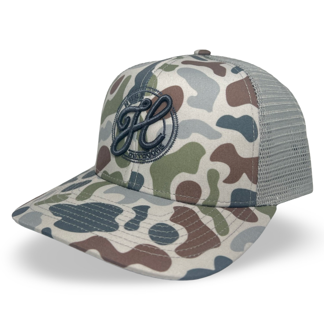 Center Logo - Brackish Camo