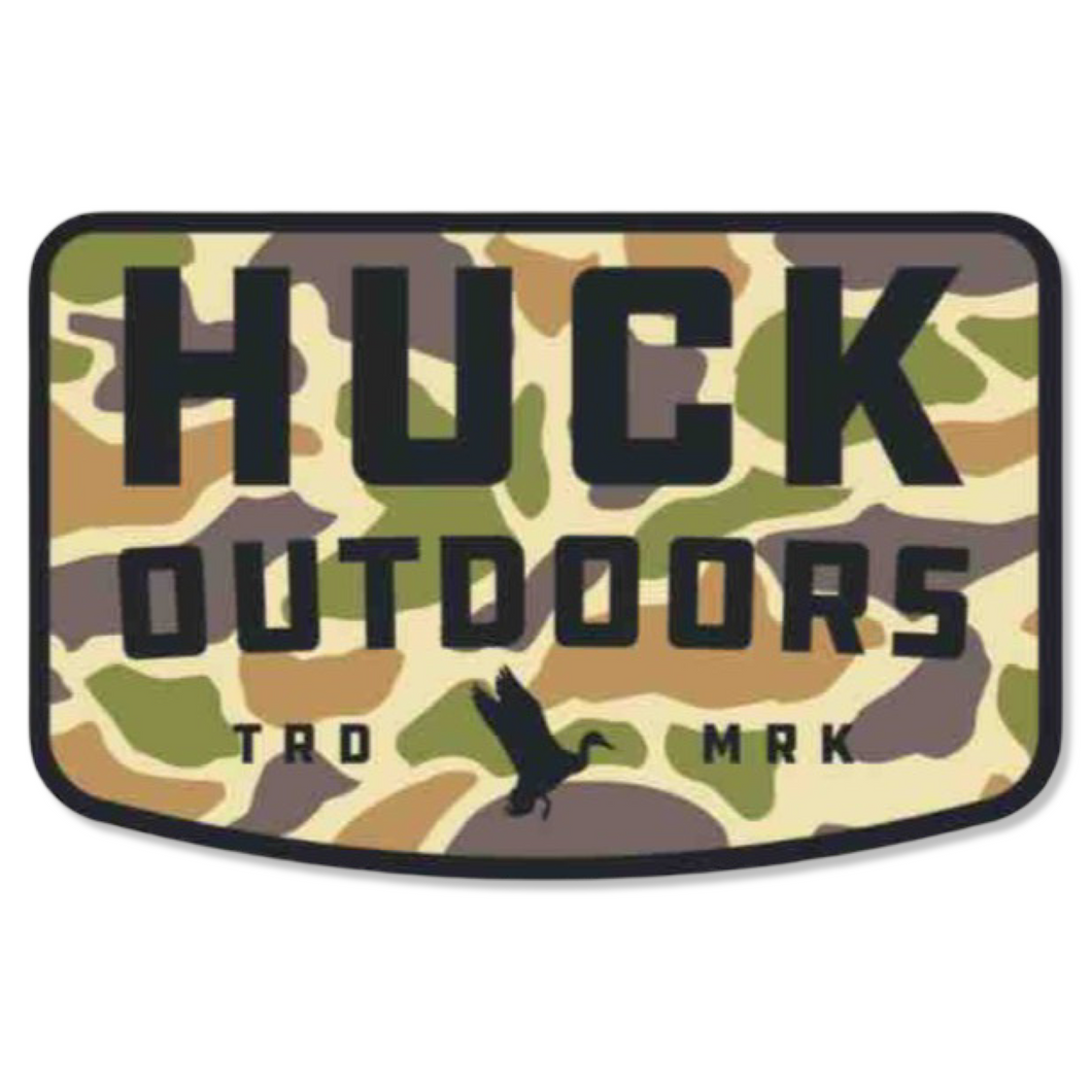 Duck Camo Sticker