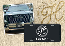 Load image into Gallery viewer, Huck - Live For It - License Plate
