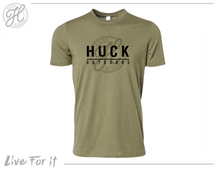 Load image into Gallery viewer, Heather Military Green Logo Tee

