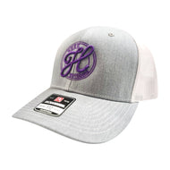 Center Logo - LSU Purple - Snapback