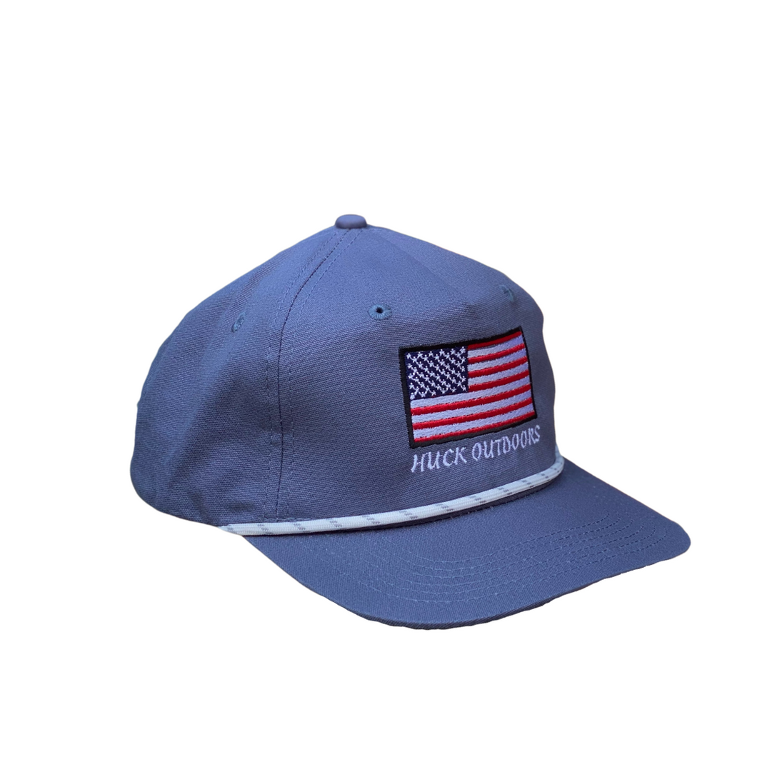 American Flag - Rope Hat