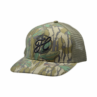 Mossy Oak Green Leaf - Center Logo - Mesh Snapback