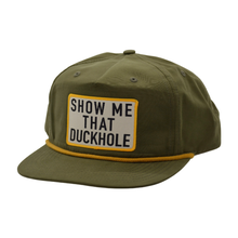 Load image into Gallery viewer, Show Me That DuckHole - Rope Hat
