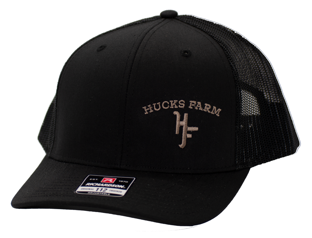 HF - Side Logo - All Black - Snapback