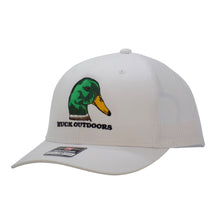 Load image into Gallery viewer, Greenhead - White - Snapback
