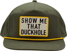 Load image into Gallery viewer, Show Me That DuckHole - Rope Hat
